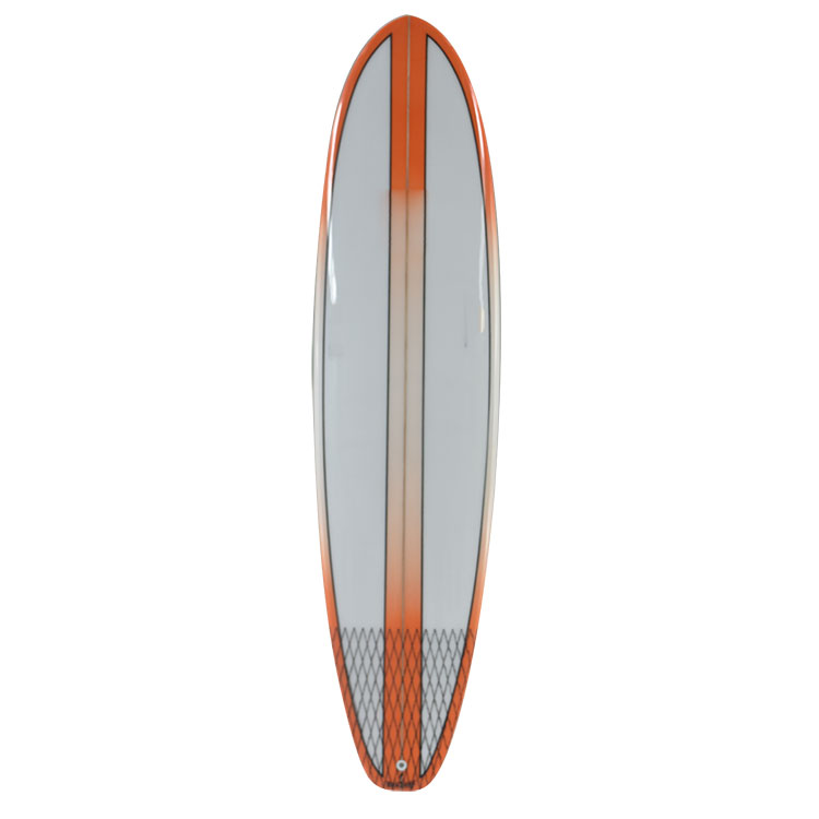 Tabla de surf Funboard de fibra de carbono PU de 7' 2